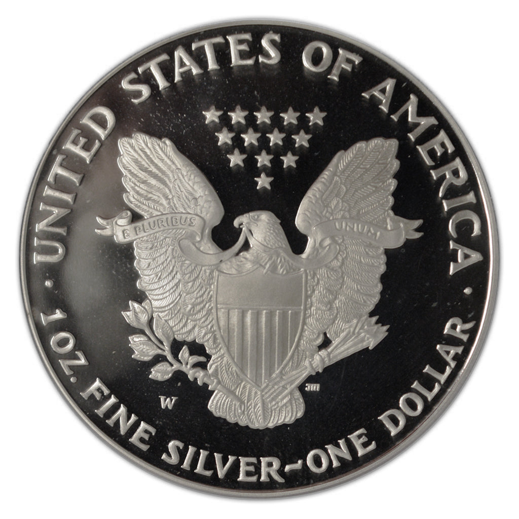 KEY DATE! Silver Eagle 1995-W Proof PR-68 DCAM Deep Cameo - Coin