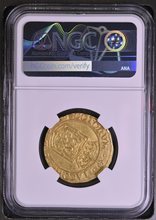 Scotland Gold Sword and Sceptre 1601 James VI AU-55 NGC