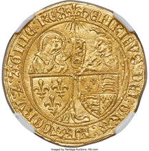 Anglo-Gallic. Henry VI (1422-1461) gold Salut d'Or ND (1422-1450) MS66 NGC