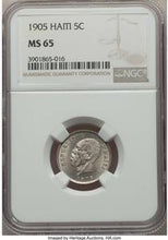 Republic 5 Centimes 1905-(w) MS65 NGC