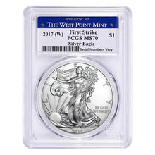 Silver Eagle Dollar 2017-W MS-70 FS First Strike PCGS - Bullion Coin