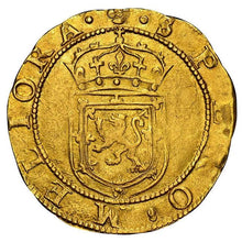 Scotland - James VI (I). 1594 AV Gold Rider - 100 Shillings - NGC UNC Details - Coin