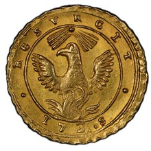 RARE! 1735 Italy-Sicily Oncia - Gold Coin - MS-63 PCGS