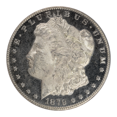 UNITED STATES - Silver Morgan Dollar - 1879-CC MS-63 DMPL DPL PCGS - RARE! Prooflike