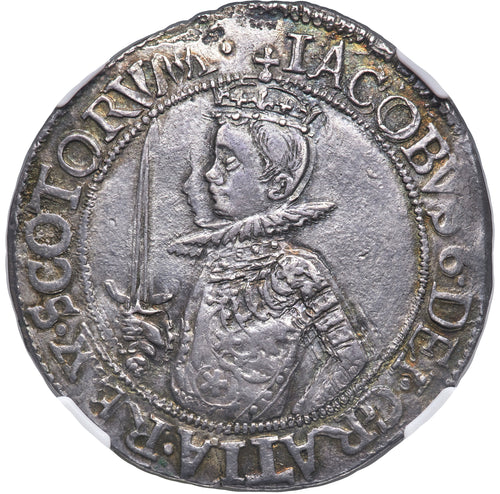 Scotland: James VI (I) 30 Shillings 1583 AU50 NGC