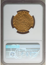 Scotland: James VI (I) gold Sword and Scepter 1602 AU55 NGC