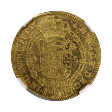 Chile - Gold 8 Escudos 1802-SO-JJ AU-53 NGC - Coin