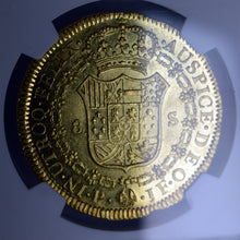 Colombia - Gold 8 Escudos 1807-P JF MS-61 NGC - Coin
