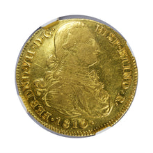 Colombia - Gold 8 Escudos 1810-P JF AU-53 NGC - Coin