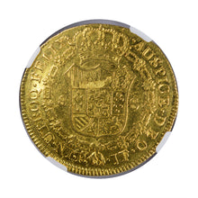 Colombia - Gold 8 Escudos 1810-P JF AU-53 NGC - Coin
