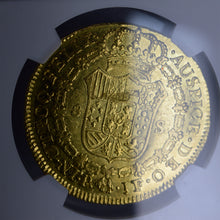 Colombia - Gold 8 Escudos 1810-P JF AU-53 NGC - Coin