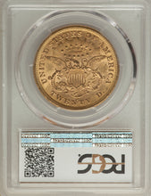 Gold $20 Liberty Double Eagle (Saddle Ridge Hoard) 1874-S MS-60 PCGS - Coin
