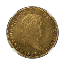 Mexico - Gold 8 Escudos 1819-MO JJ AU-50 NGC - Coin
