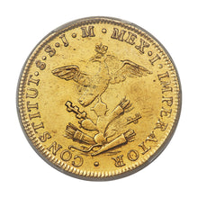RARE! Mexico - Gold 8 Escudos 1822-MO JM Augustin I Iturbide AU-55 PCGS - Coin