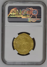 Scotland - James VI (I). 1594 AV Gold Rider - 100 Shillings - NGC UNC Details - Coin