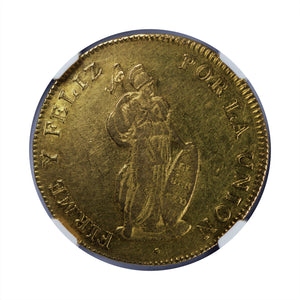 Peru - Gold 8 Escudos 1833-LIMA MM AU-55 NGC - Coin