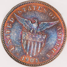 Philippines Centavo 1C 1904 PF-64 RB NGC - Proof Coin