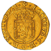 FINEST KNOWN! RARE! Gold Sword and Scepter Scotland James VI 1602 MS-63 NGC - Coin
