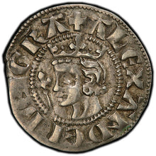 RARE! Scotland - Silver Penny (1280-1286) AU-50 PCGS - Coin