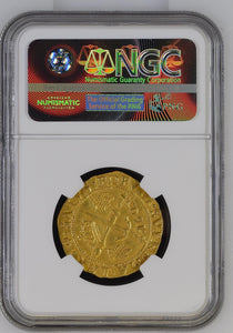 FINEST KNOWN! RARE! Gold Sword and Scepter Scotland James VI 1602 MS-63 NGC - Coin