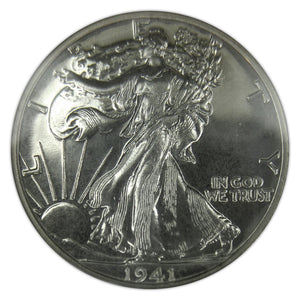 Silver 50 Cent 50C Liberty 1941 United States Proof PF-65 NGC - Coin
