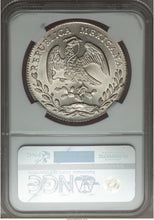 Silver 8 Reales Mexico 1876 Go-FR MS-64+ NGC - Coin