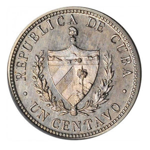 Cuba 1915 Copper-Nickel Centavo PR-65 PCGS - Proof Coin
