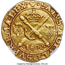 Scotland - James VI (I) gold Sword and Scepter 1602 VF35 NGC