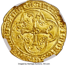 France - Charles VII (1422-1461) gold Ecu d'Or ND (1436-1457) MS63 NGC
