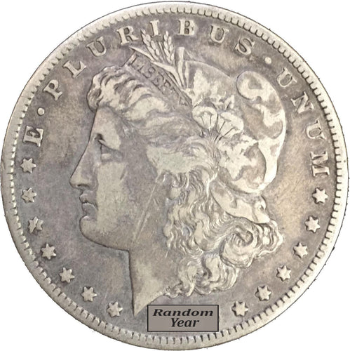 Silver Morgan Dollar Random Year Fine or Better - Coin