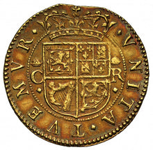 Scotland - Gold Half Unit - Charles I Briot Issue - TONED!